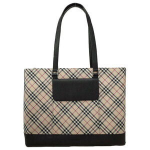 Burberry Check Tote Bag